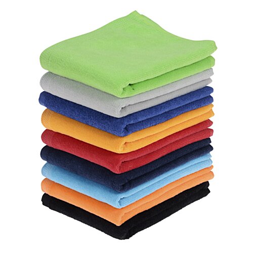 Additional Image 2 - a stack of colorful towels