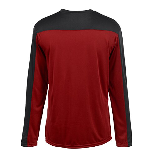 Additional Image 1 - a green and black long sleeved shirt