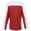 View Image 2 of 3 of Momentum Team Colorblock Long Sleeve T-Shirt - Youth