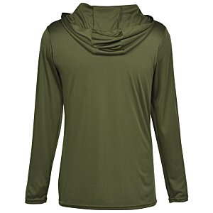 Additional Image 1 - a green long sleeved shirt
