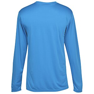 Additional Image 1 - a blue long sleeved shirt