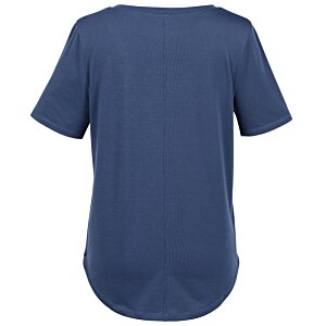 Additional Image 1 - a blue shirt on a white background