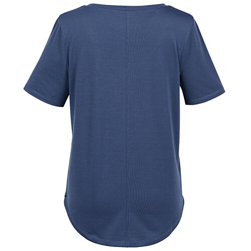 Additional Image 1 - a blue shirt on a white background