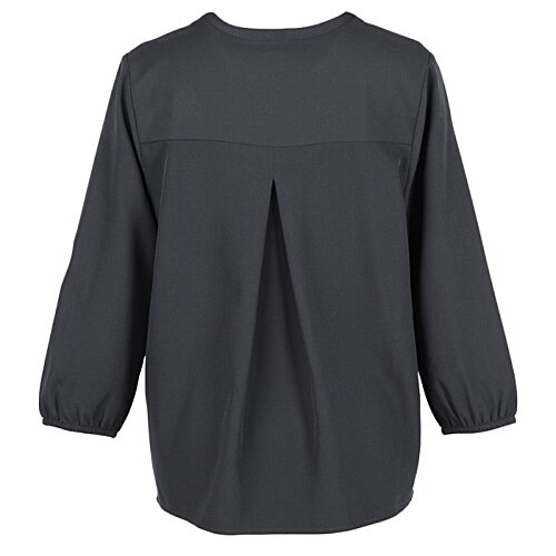 Additional Image 1 - a black shirt with a long sleeve