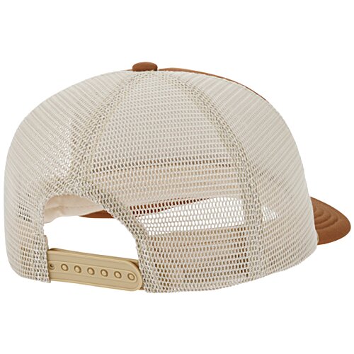 Additional Image 1 - a white hat with brown brim