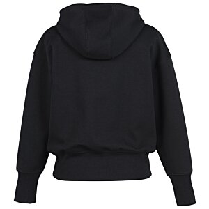 Additional Image 1 - a black hoodie with a white background