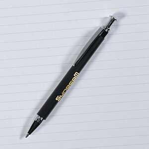 Additional Image 4 - a black pen with yellow writing on it