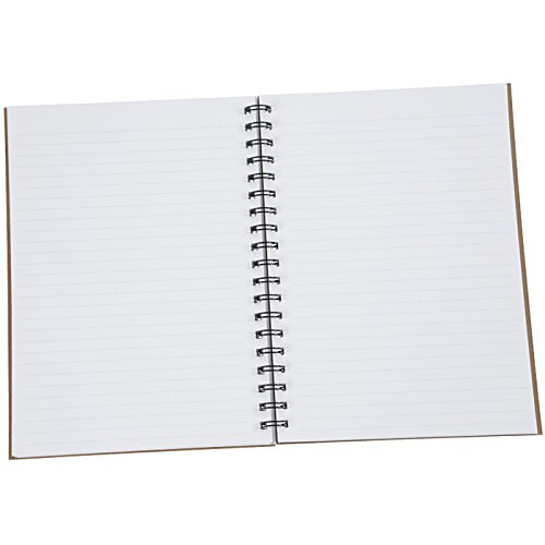 Additional Image 3 - a spiral notebook with a spiral bound
