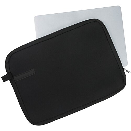Additional Image 1 - a black bag with a white paper