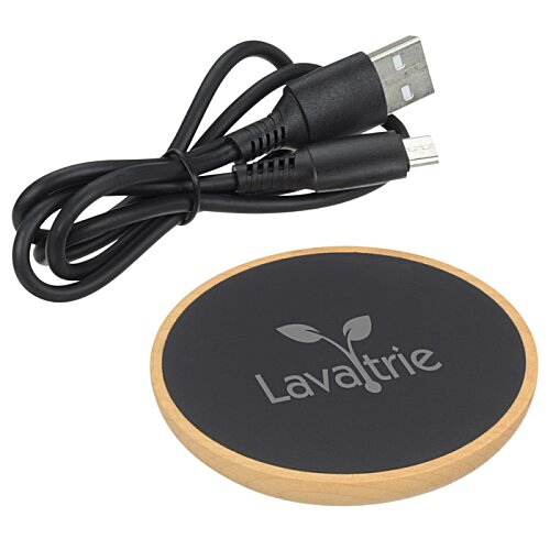 Additional Image 1 - a black charger with a cord