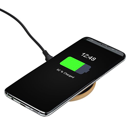 Additional Image 4 - a black phone with a green rectangle on it