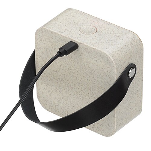 Additional Image 4 - a white cube with a black cord attached to it