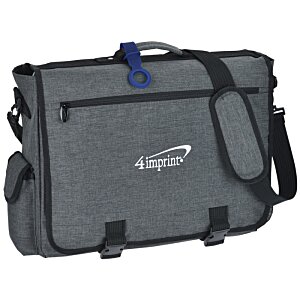 Additional Image 2 - a grey bag with a blue strap