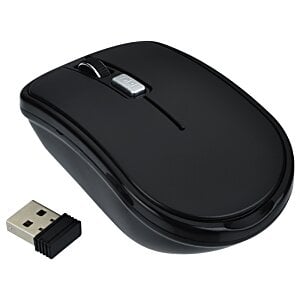 Additional Image 3 - a black computer mouse and usb stick