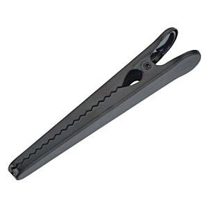 Additional Image 1 - a black clothespin on a white background