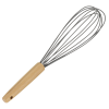 View Image 2 of 2 of Silicone Whisk with Bamboo Handle
