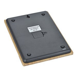 Additional Image 2 - a black rectangular object with a white logo