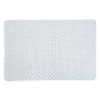 a white rectangular object with dots
