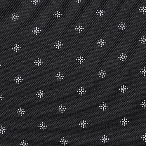 Additional Image 2 - a black and white polka dot fabric