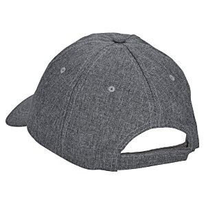 Additional Image 1 - a black hat with a hole in the back