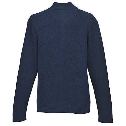 Additional Image 1 - a blue long sleeved shirt