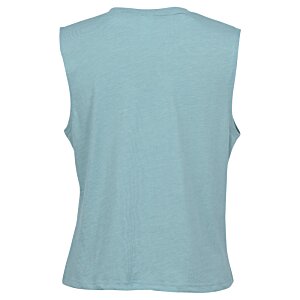 Additional Image 1 - a blue sleeveless shirt