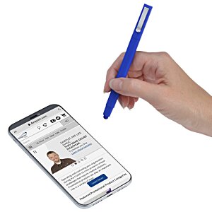 Additional Image 3 - a hand holding a pen over a cellphone