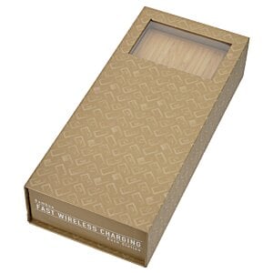 Additional Image 1 - a brown rectangular box with a window