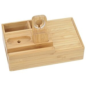 Additional Image 4 - a wooden box with a pen holder