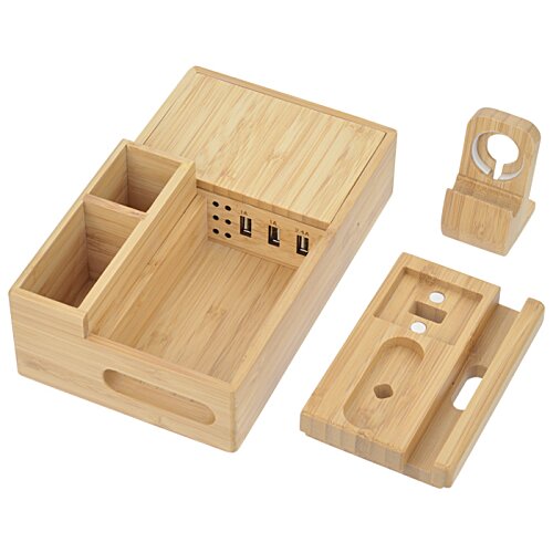 Additional Image 2 - a wooden box with a hole in the middle