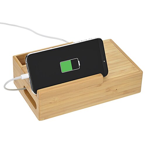 Additional Image 6 - a black and green device on a wooden box