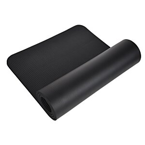 Additional Image 1 - a black rolled up yoga mat