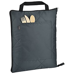 Additional Image 4 - a black bag with a black handle