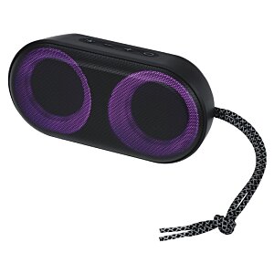 Additional Image 3 - a black and purple speaker