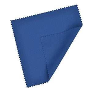Additional Image 2 - a blue folded napkin on a white background