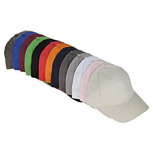 Additional Image 2 - a white cap with multicolored stripes
