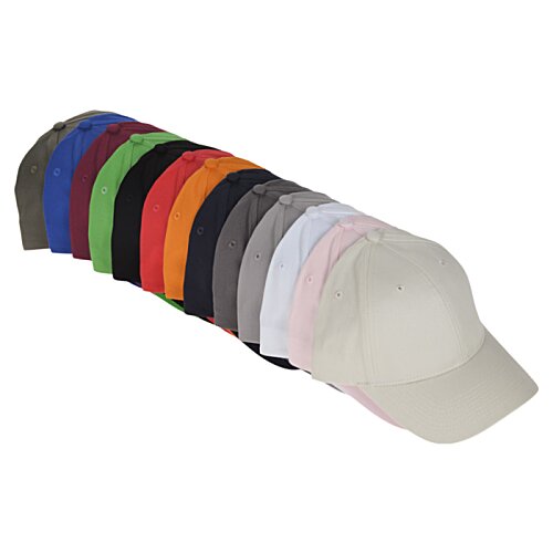 Additional Image 2 - a white cap with multicolored stripes
