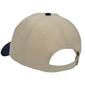 Additional Image 1 - a white hat with a hole in the back