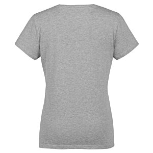 Additional Image 1 - a back of a grey shirt