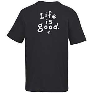 Additional Image 2 - a black shirt with white text on it