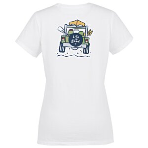 Additional Image 1 - a white t-shirt with a graphic design on it