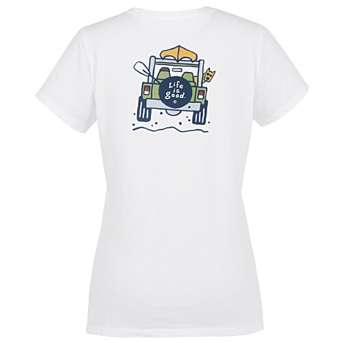 Additional Image 1 - a white t-shirt with a graphic design on it