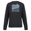View Image 2 of 5 of Life is Good Crusher Long Sleeve Tee - Ladies' - Full Color - Mountains