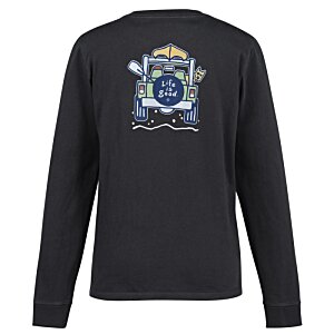 Additional Image 1 - a black long sleeved shirt with a cartoon character on it