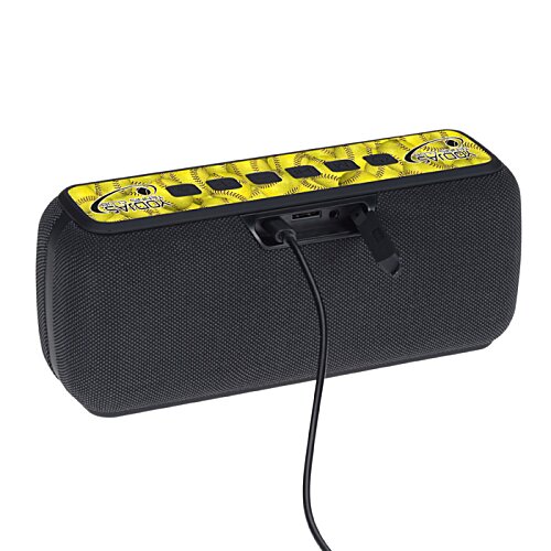 Additional Image 2 - a black rectangular object with a black cord