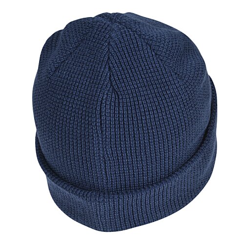 Additional Image 1 - a blue beanie on a white background