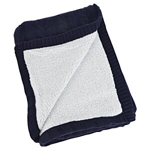 Additional Image 1 - a white and black blanket