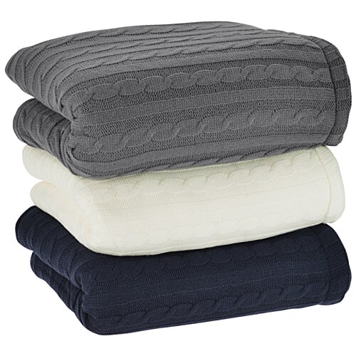 Additional Image 3 - a stack of blankets on a white background