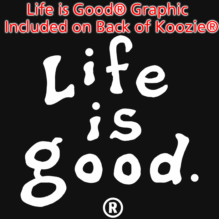  Life is Good Can Koozie® - Full Color - LIG 164226-FC-LIG