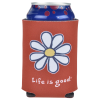 View Image 3 of 5 of Life is Good Can Koozie® - Full Color - Daisy